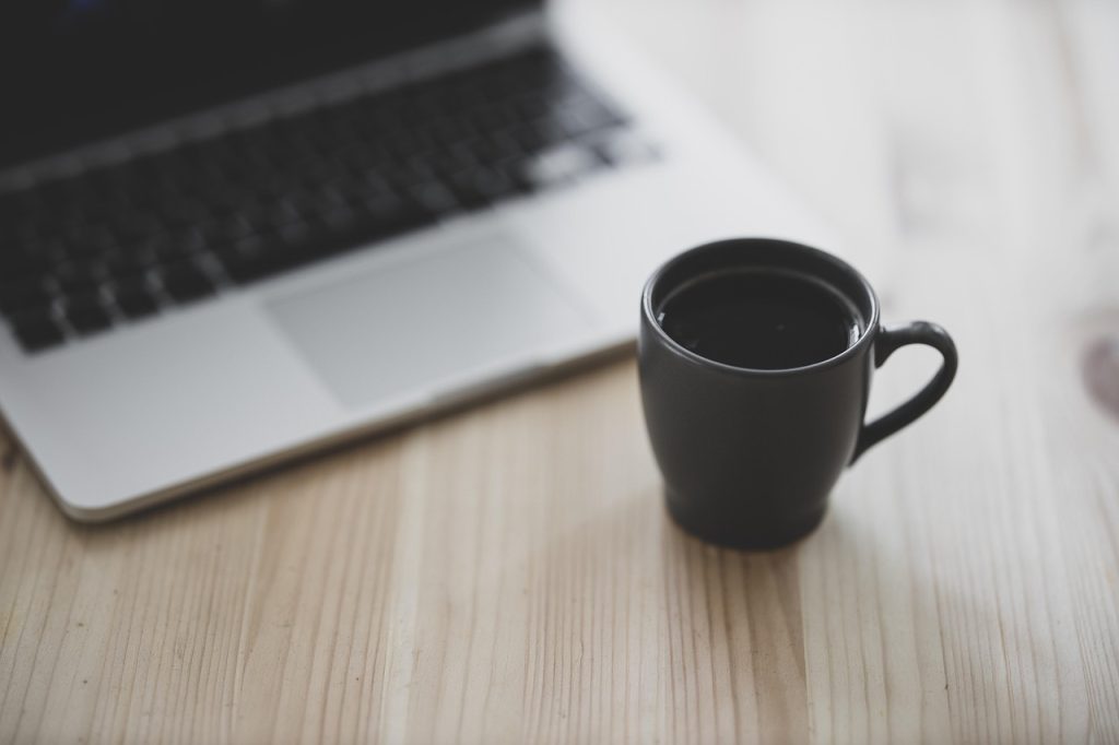 coffee, laptop, work, computer, technology, table, keyboard, cafe, cup, modern, caffeine, drink, morning, espresso, coffee cup, cappuccino, wake, food, brown, good morning, course, restaurant, nutrition